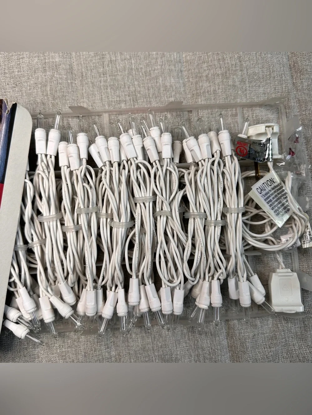 VTG Trimmerry Ultra Bright Icicle Lights 100 Clear Bulbs 8.5 Feet 2 Boxes TESTED